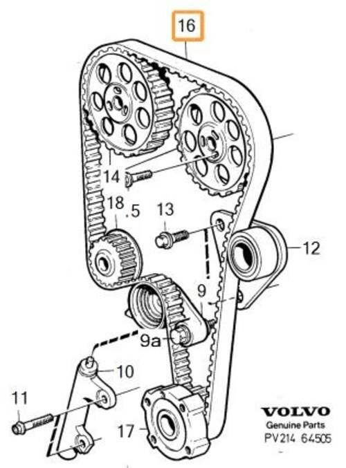 Volvo Original Kamrem