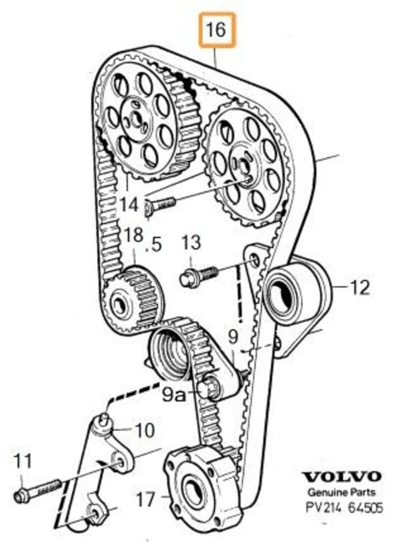 Volvo Original Kamrem