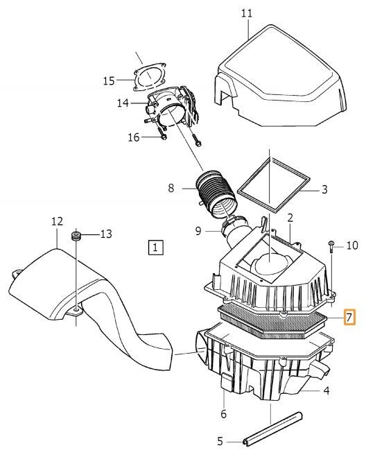 Volvo Original Luftfilter