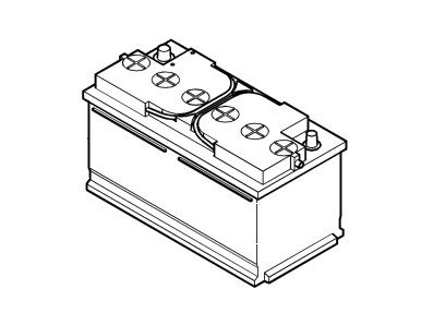 Startbatteri 720a 70ah () Startbatteri 720a 70ah