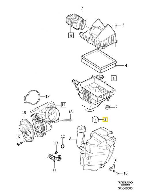 Volvo Original Luftfilter