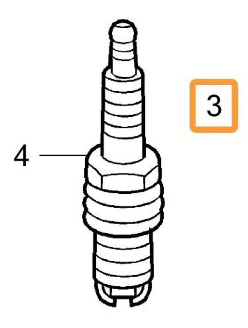 Volvo Original Tändstiftsats