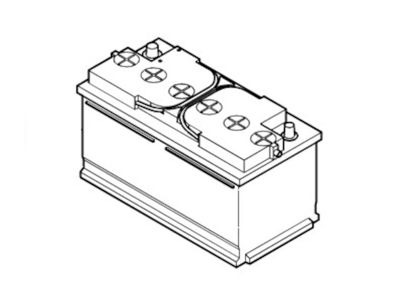 Volvo Original Startbatteri 800A 90Ah