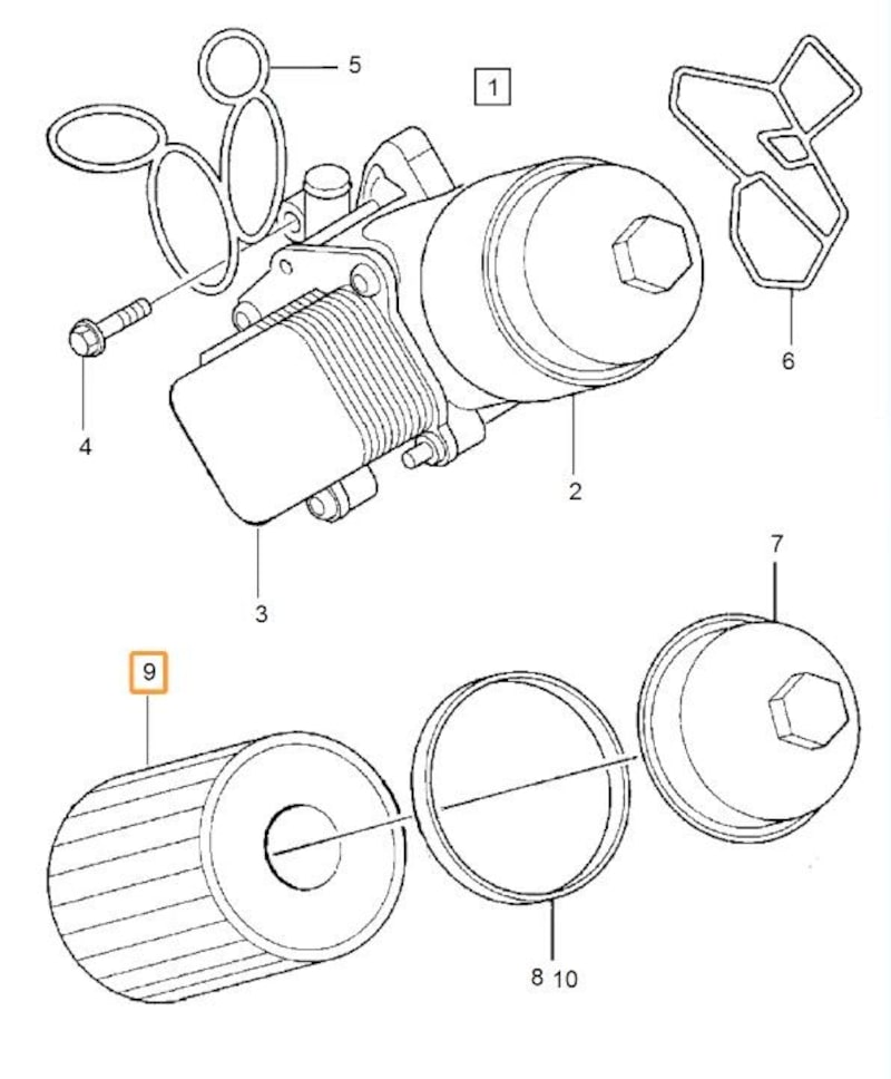 Volvo Original Oljefilter