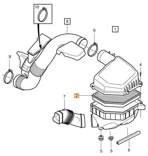 Volvo Original Luftfilter