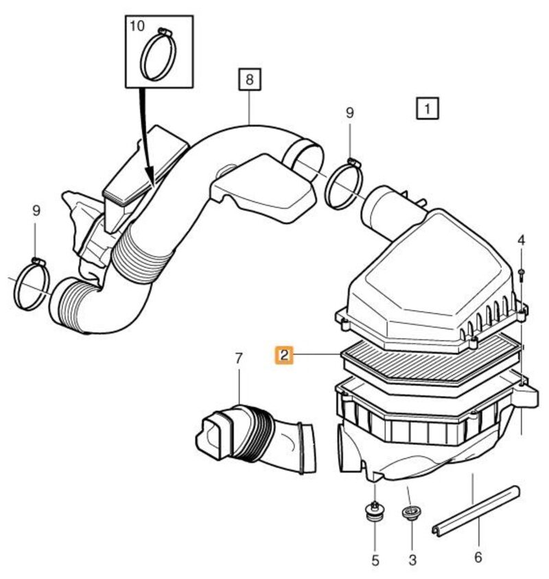 Volvo Original Luftfilter