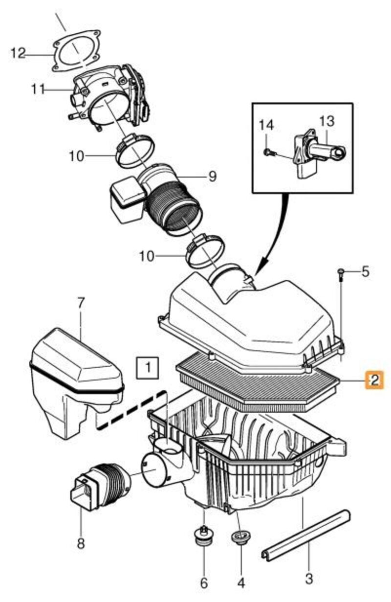 Volvo Original Luftfilter