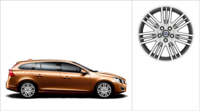 Volvo Original Meissa 8 x 17"