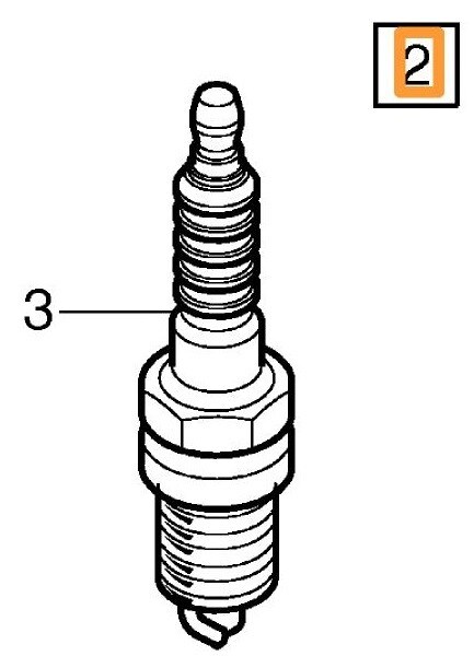Volvo Original T&#228;ndstiftsats