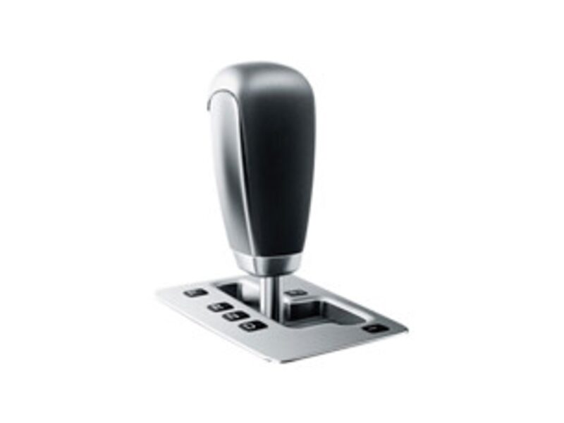 Volvo Original Växelspaksknopp Läder/Silk Metal