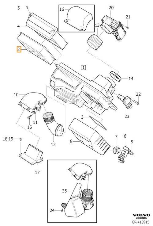 Volvo Original Luftfilter