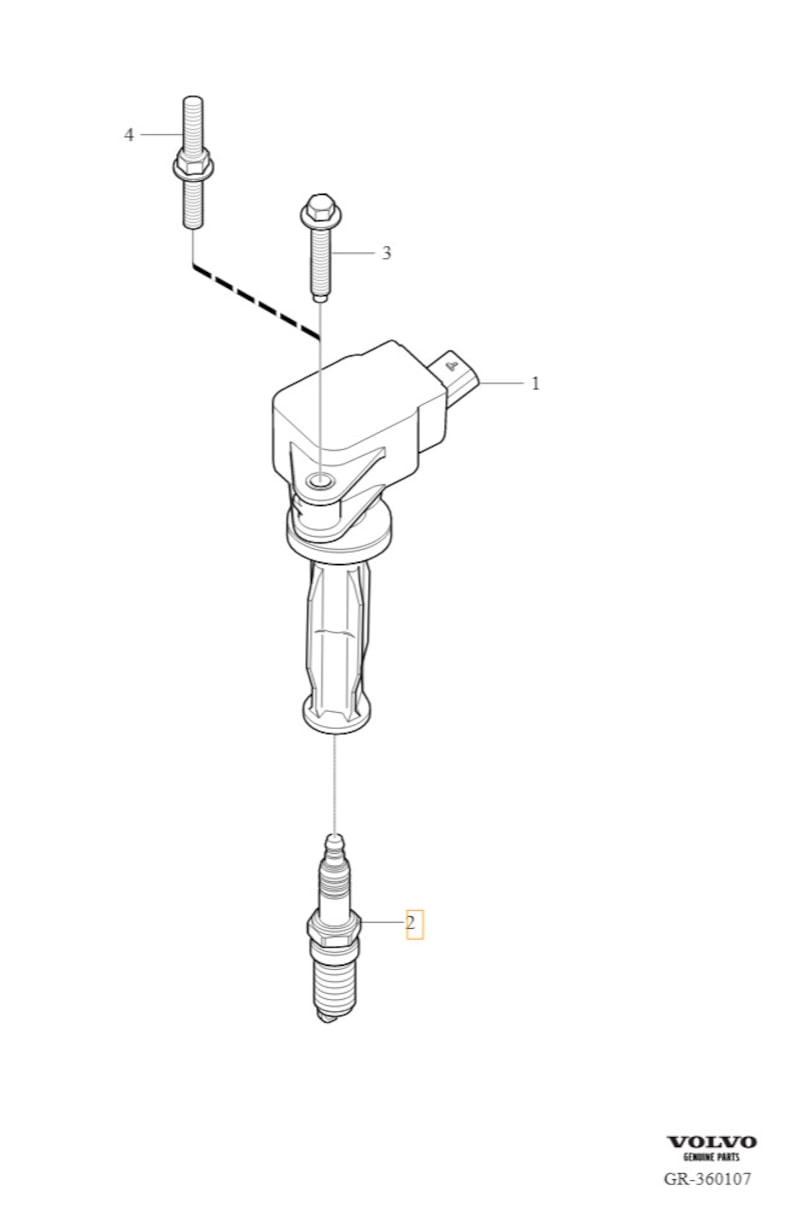 Volvo Original Tändstiftsats