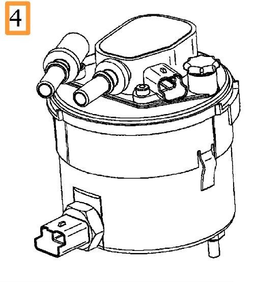 Volvo Original Bränslefilter