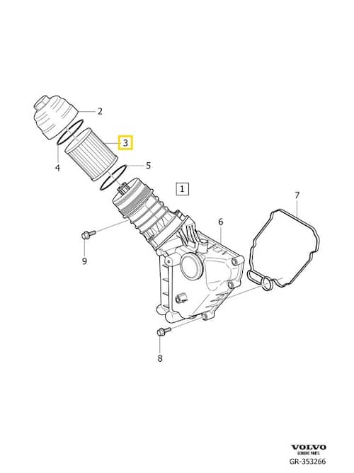 Volvo Original Oljefilter