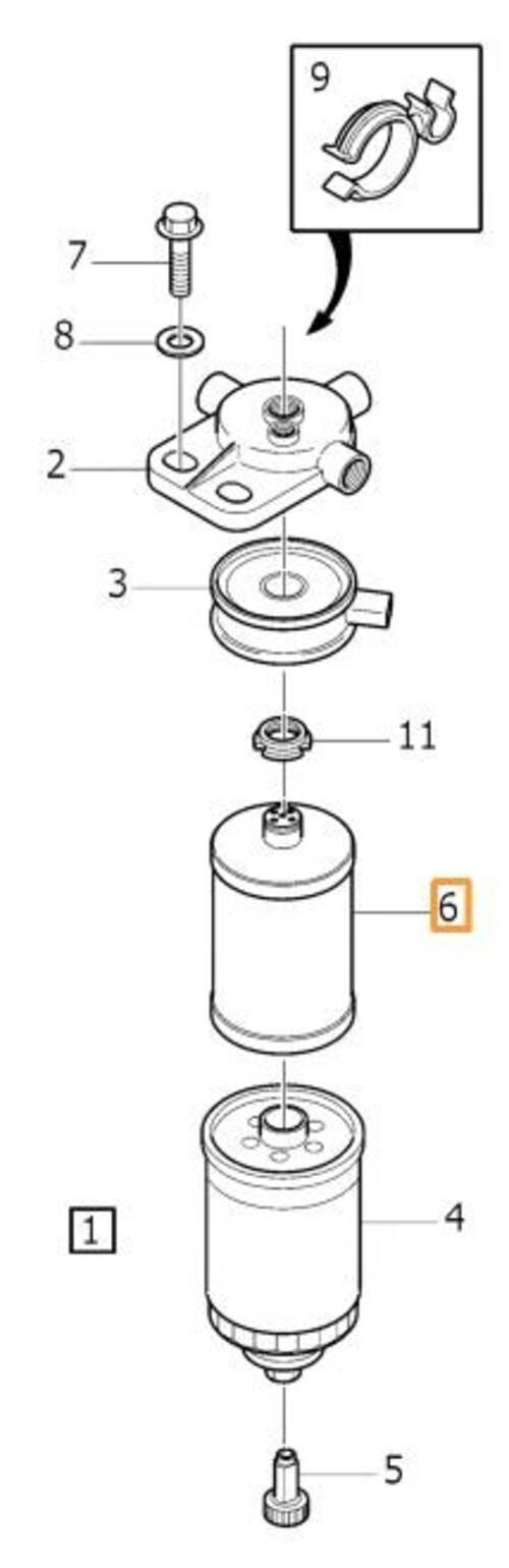 Volvo Original Bränslefilter