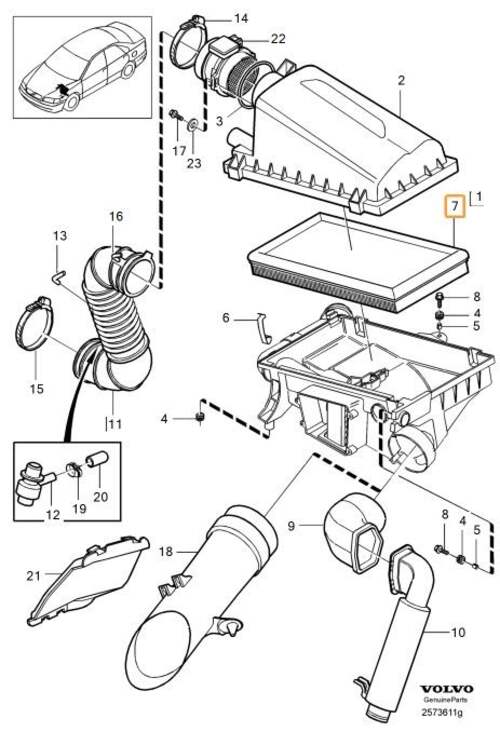 Volvo Original Luftfilter