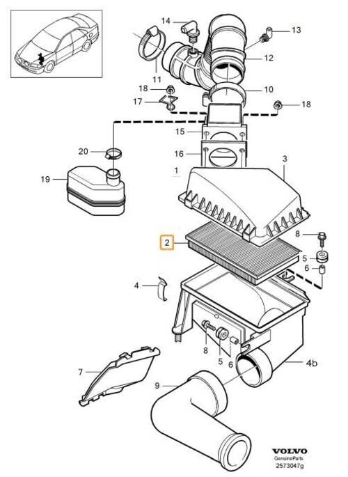 Volvo Original Luftfilter