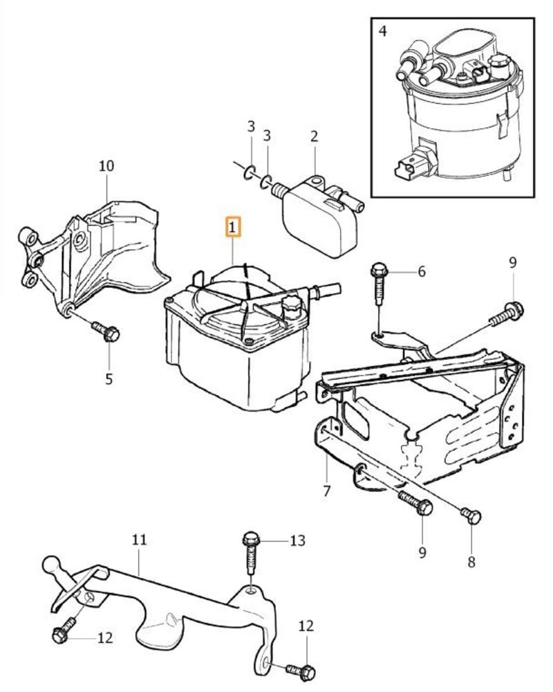 Volvo Original Bränslefilter