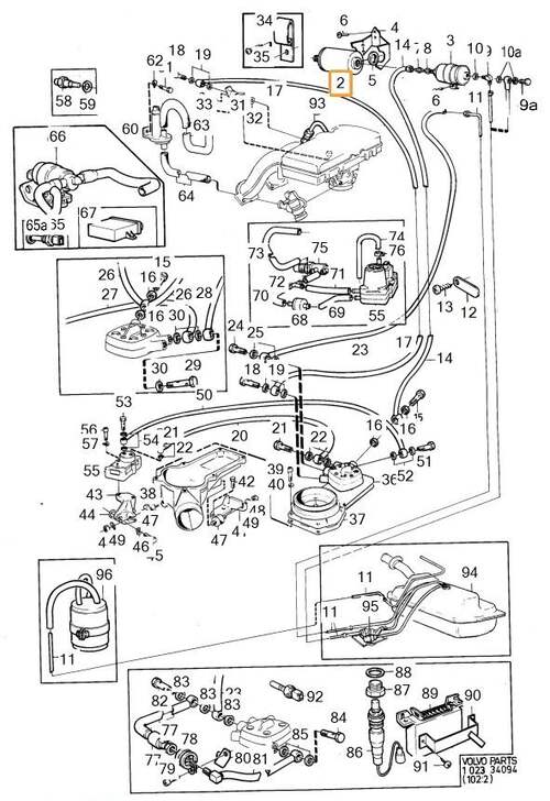 Volvo Original Bränslefilter