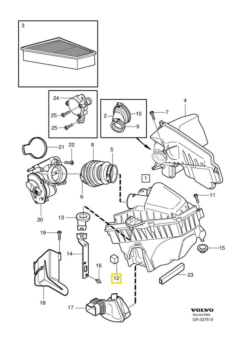 Volvo Original Luftfilter