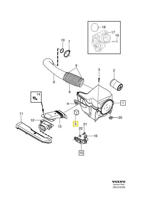 Volvo Original Luftfilter