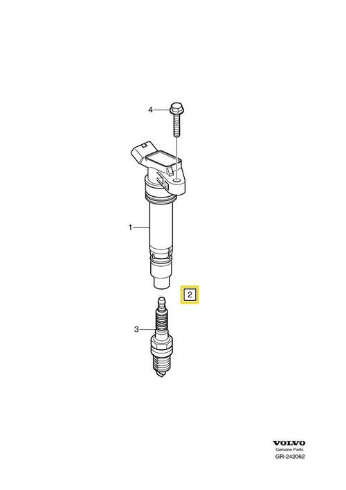 Volvo Original Tändstiftsats