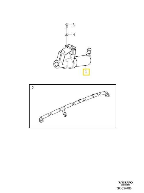 Volvo Original Strålkastarrengörare