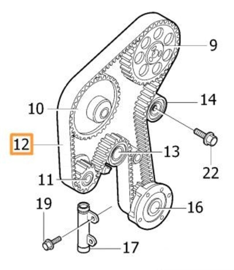 Volvo Original Kamrem