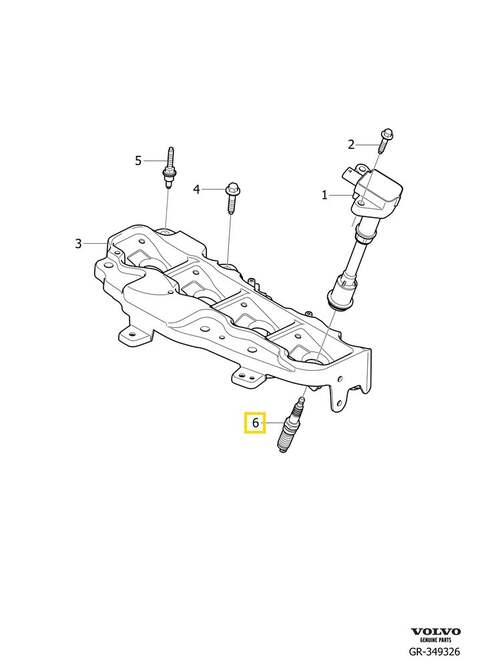 Volvo Original Tändstiftsats