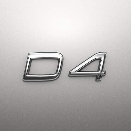 Volvo Original Motoremblem, diesel