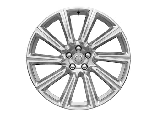 Volvo Original 20" 10-Spoke Silver Diamond Cut
