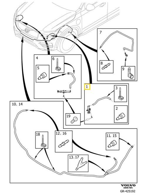 Volvo Original Strålkastarrengörare