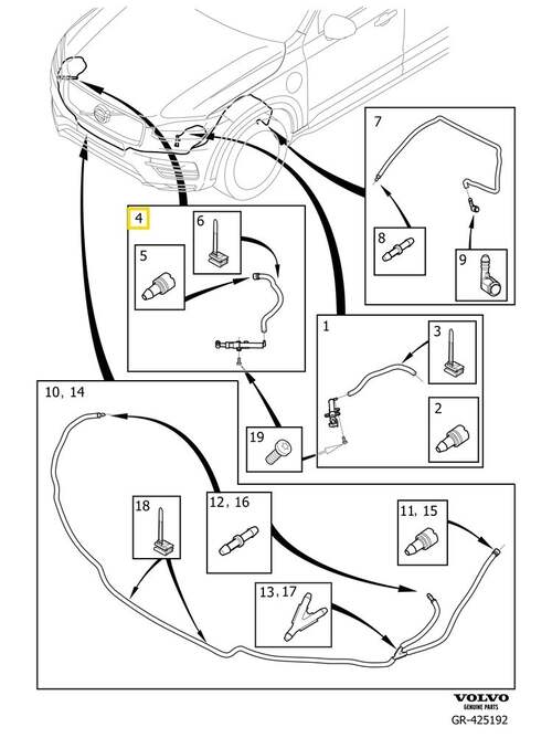 Volvo Original Strålkastarrengörare