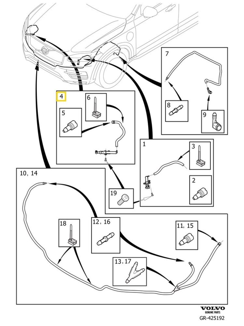 Volvo Original Strålkastarrengörare