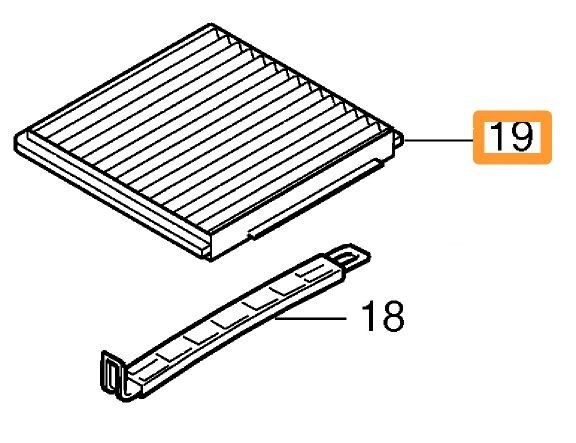 Volvo Original Kupéfilter