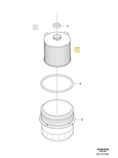 Volvo Original Oljefilter