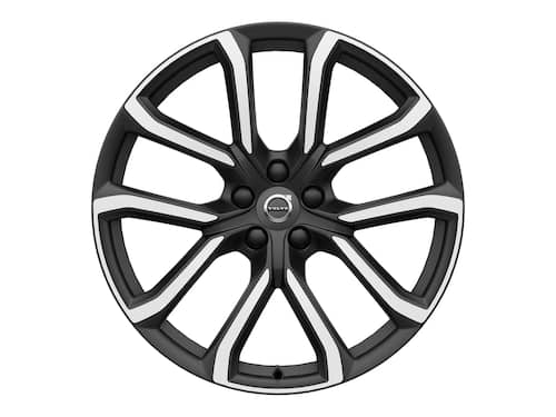 Volvo Original 20" 5-Double Spoke Matt Tech Black Diamond Cut