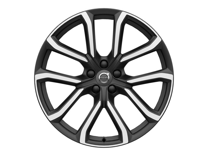 Volvo Original 20" 5-Double Spoke Matt Tech Black Diamond Cut