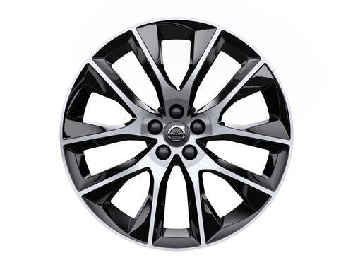 Volvo Original 20" 10-Spoke Black Diamond Cut