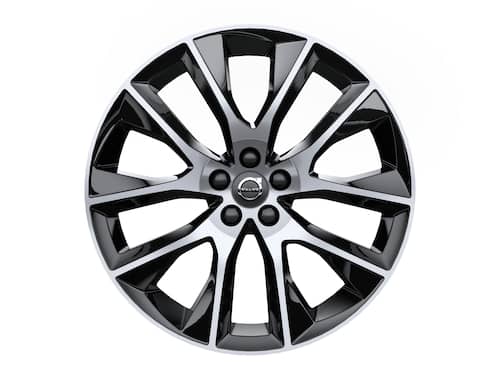Volvo Original 20" 10-Spoke Black Diamond Cut