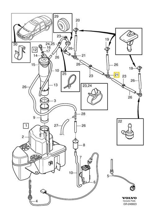 Volvo Original Tryckventil