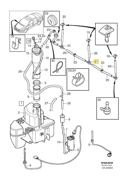 Volvo Original Tryckventil