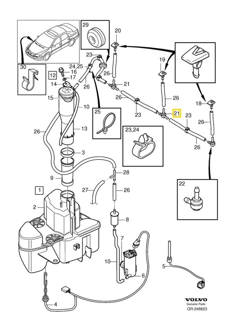 Volvo Original Tryckventil