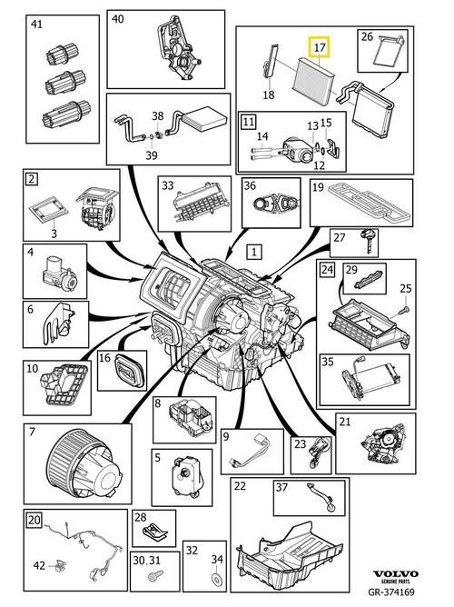Volvo Original Partikelfilter