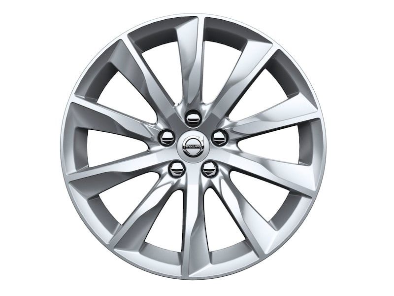 Volvo Original 18" 10-Spoke Turbine Silver Bright
