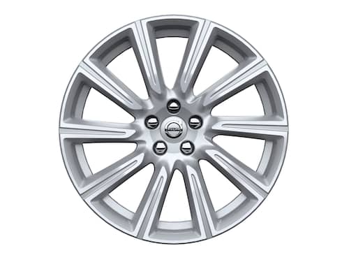 Volvo Original 19" 10-Spoke Silver Diamond Cut