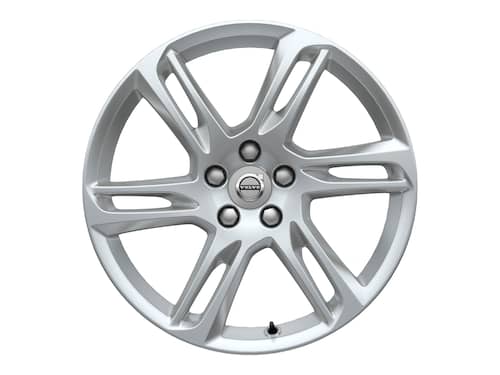 Volvo Original 18" 6-Double Spoke Sparkling Silver