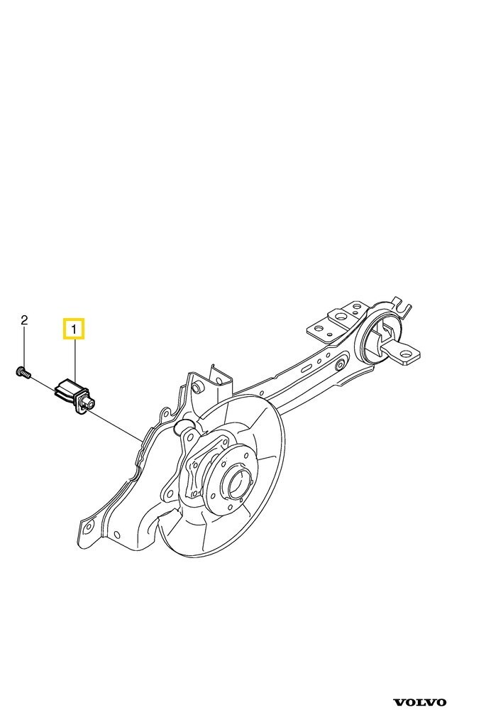 Volvo Original ABS-givare
