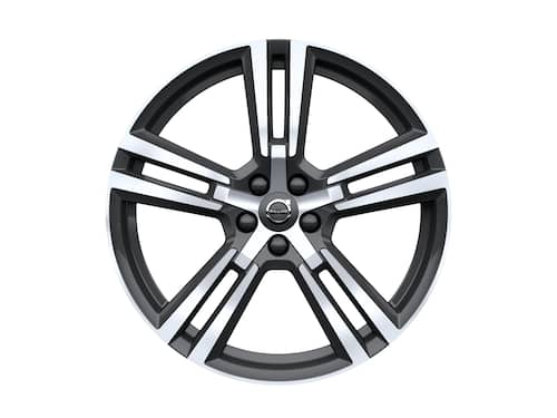 Volvo Original 20" 5-Double Spoke Tech Black Diamond Cut
