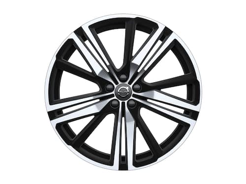 Volvo Original 21" 5-Triple Spoke Matt Black Diamond Cut